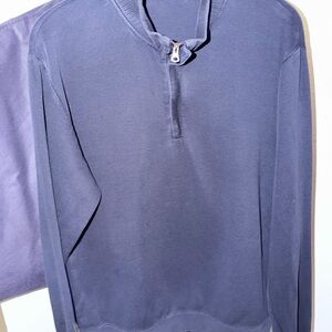 Cutter & Buck Dark Blue Quarter-Zip Sweater